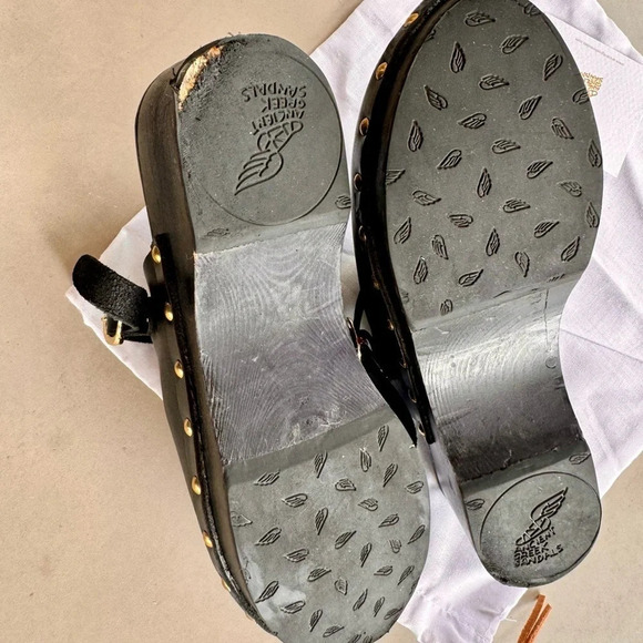 Ancient Greek Sandals Women’s Black Classic Closed Clog - Picture 8 of 13